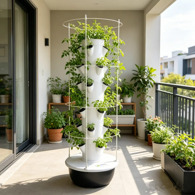 9 Layer Aeroponic Hydroponic V - огляд і ціна Smart Garden Home