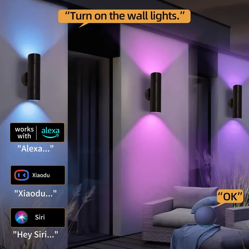 Durable Brass Outdoor LED Wall - огляд і ціна Smart Garden