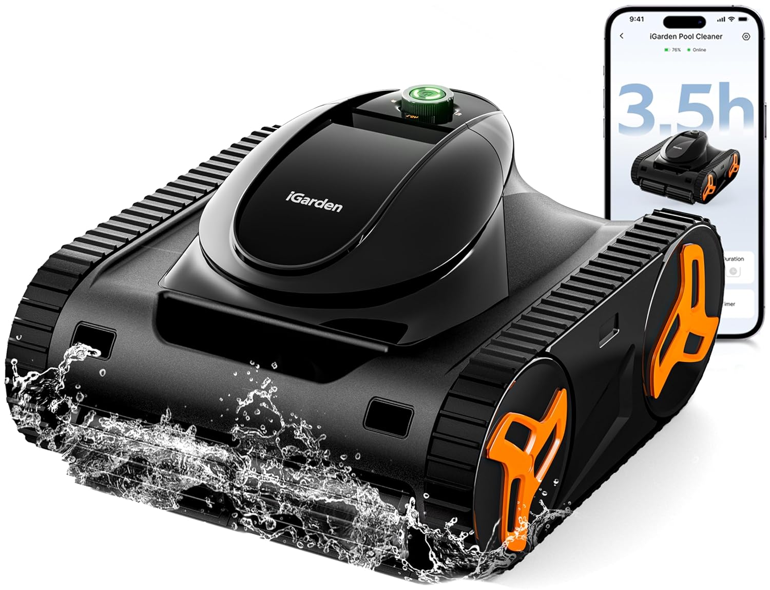 Robotic Pool Cleaner KN Series - огляд і ціна Smart Garden