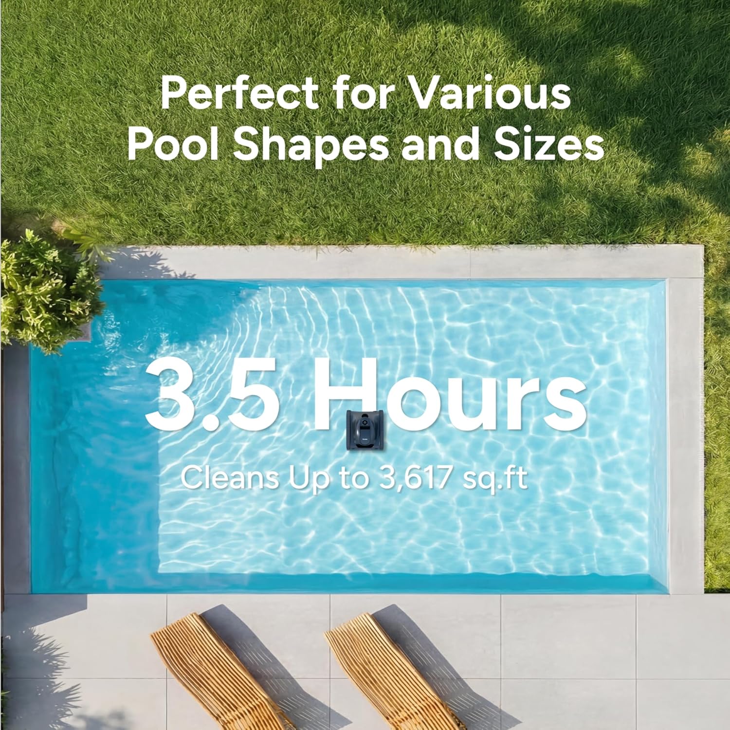 Robotic Pool Cleaner KN Series - огляд і ціна Smart Garden