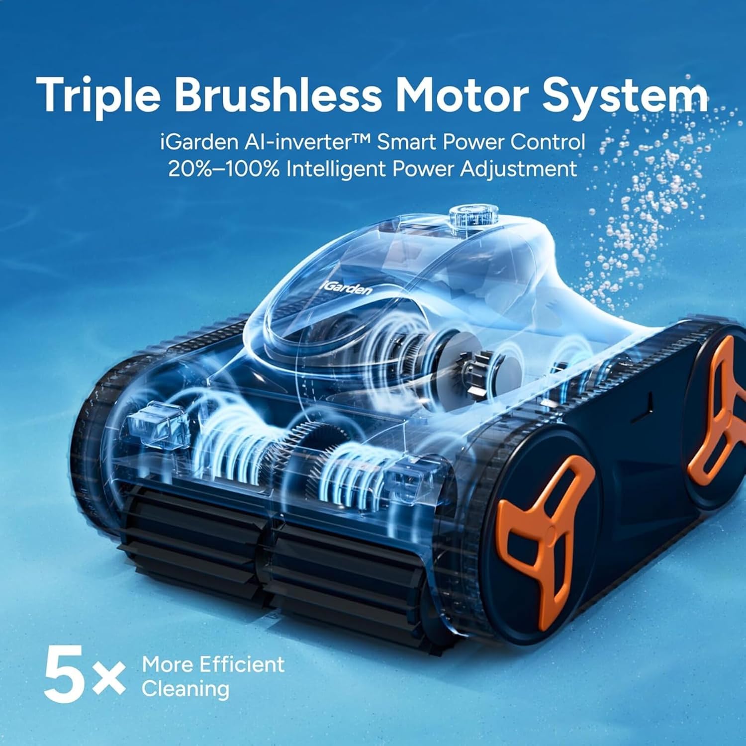 Robotic Pool Cleaner KN Series - огляд і ціна Smart Garden