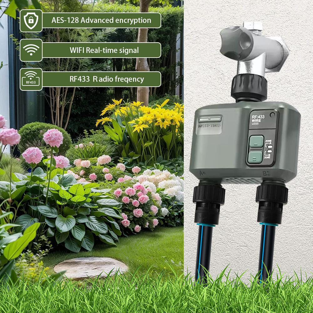 2Zone Tuya Wifi RF433 smart Ga - огляд і ціна Wifi Irrigation Timer