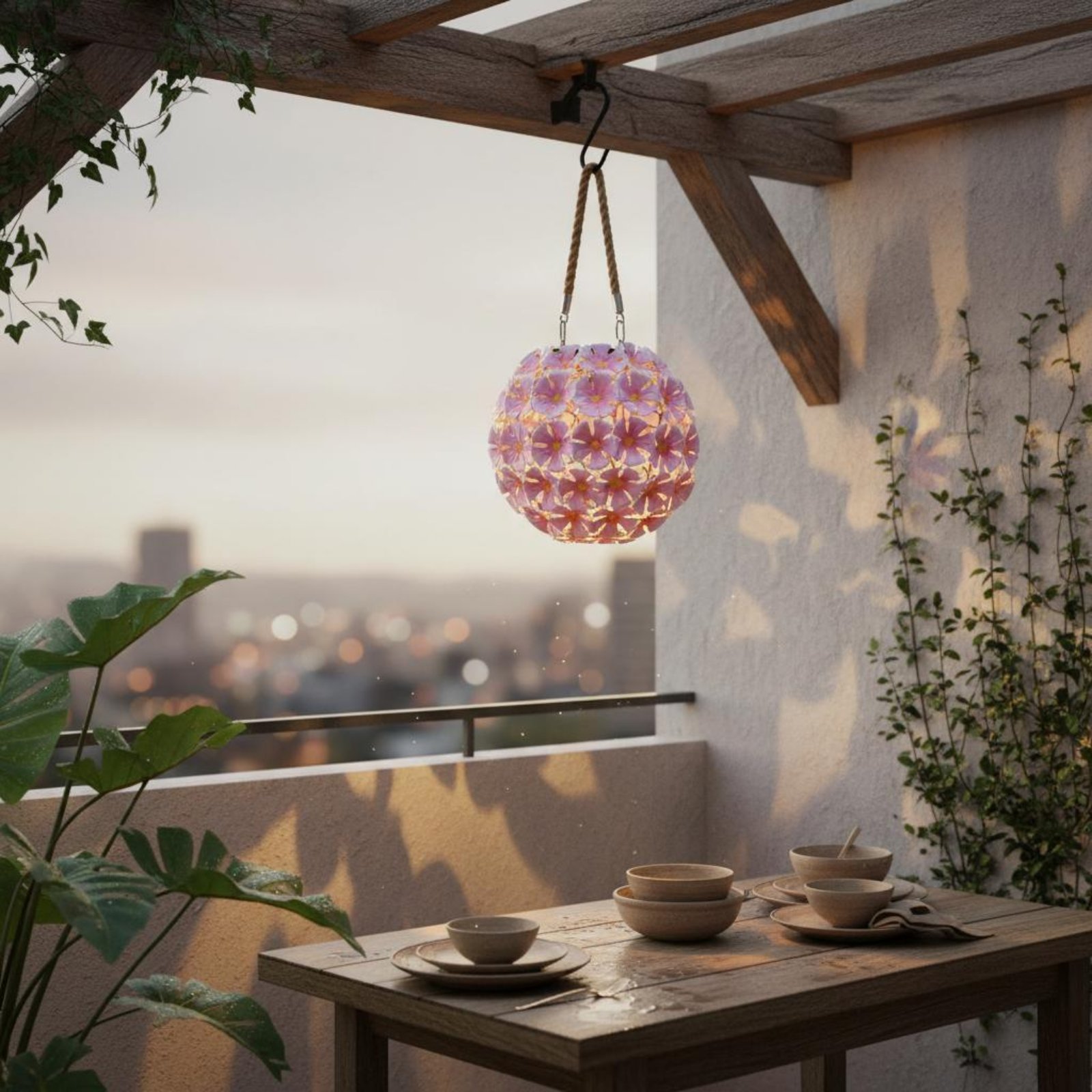 Hanging Flower Lantern Warm Wh - огляд і ціна Smart Garden Lanterns