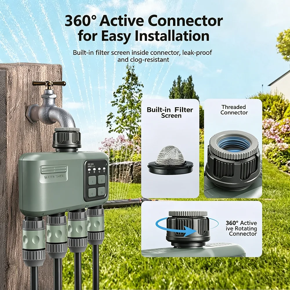 WiFi RF433 Smart Garden Sprink - огляд і ціна Wifi Irrigation Timer