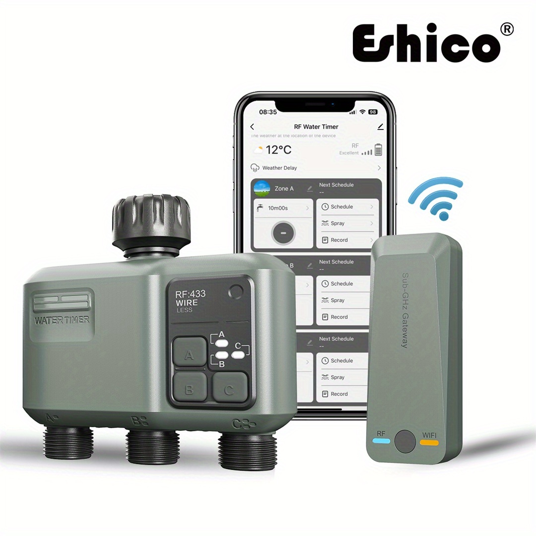 Eshico Smart Sprinkler Timer:  - огляд і ціна Wifi Irrigation Timer