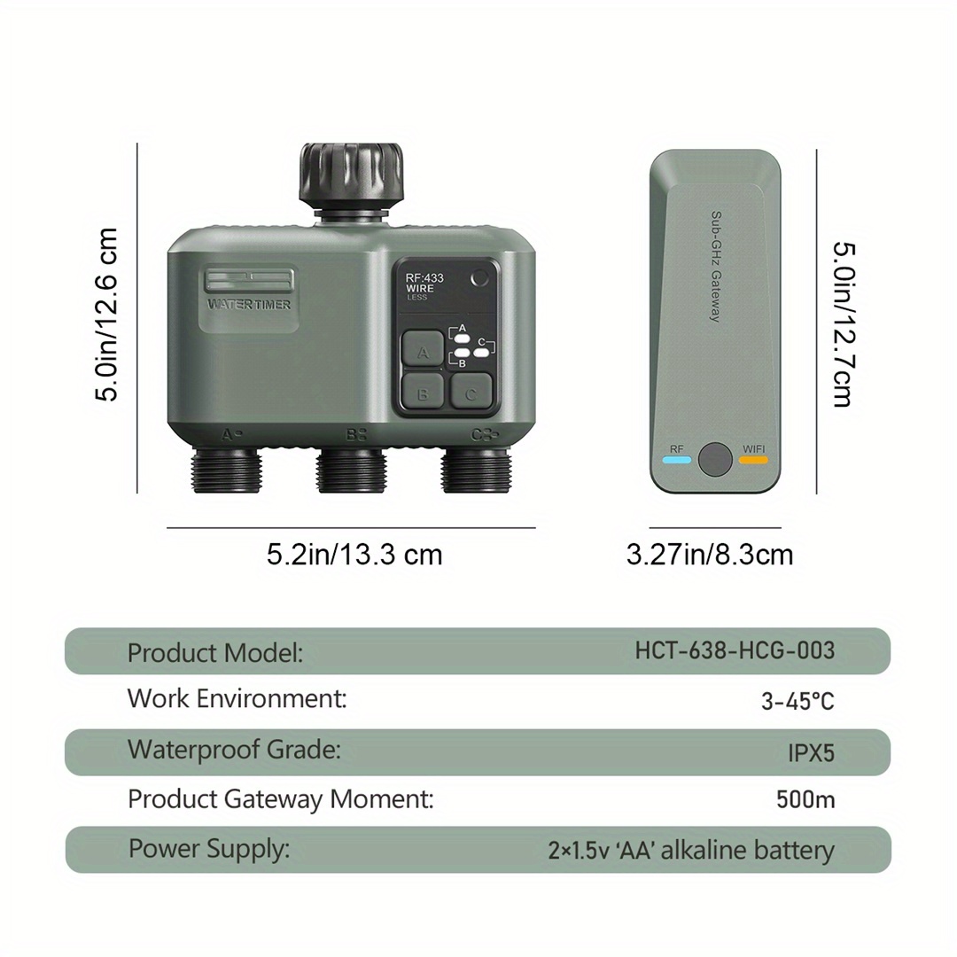 Eshico Smart Sprinkler Timer:  - огляд і ціна Wifi Irrigation Timer