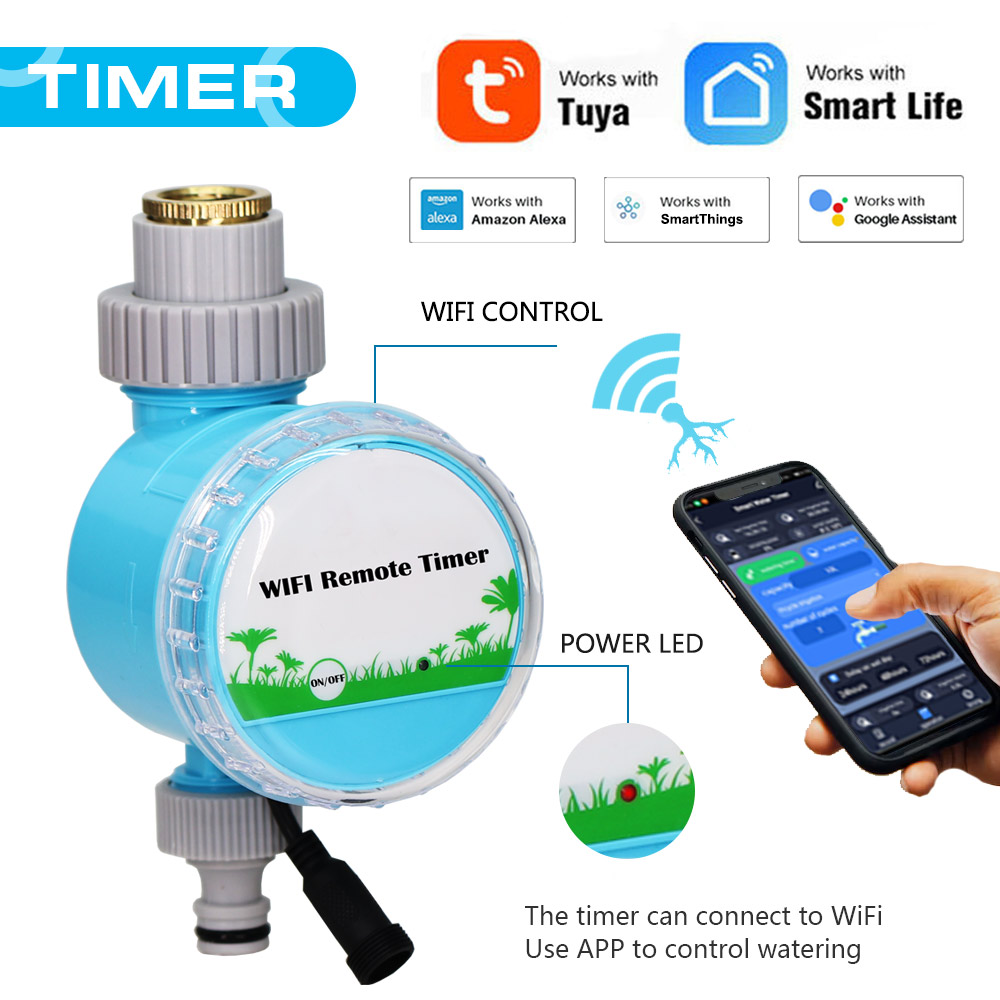 WiFi Wireless Garden Water Tim - огляд і ціна Wifi Irrigation Timer