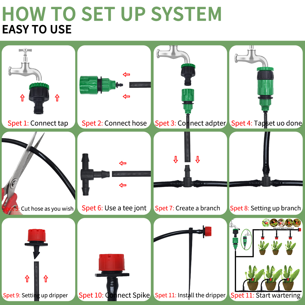 Micro Drip Irrigation System P - огляд і ціна Smart Garden Technology